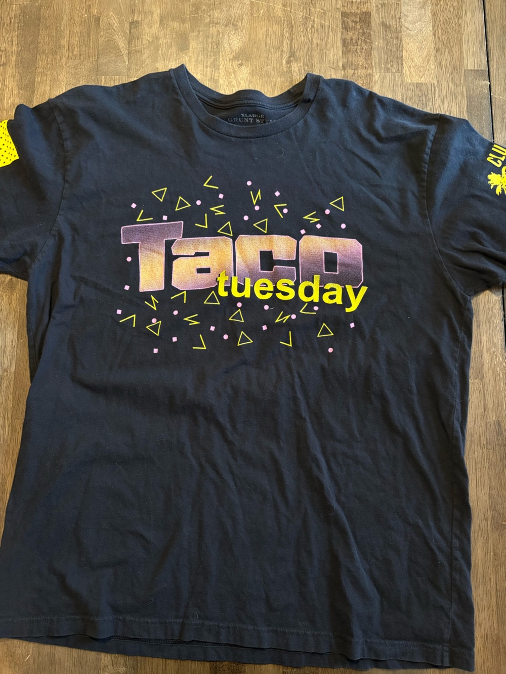 Grunt Style taco Tuesday Black T-shirt